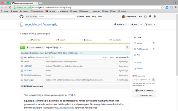 best HTML5 and javascript game engine libraries - squarepig