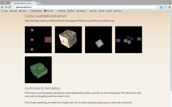 best HTML5 and javascript game engine libraries gladiusjs