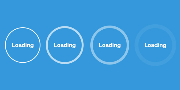 纯HTML5和CSS3加载效果