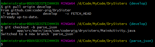 12.2 DrySister看妹子应用(第一版)——2.解析后台数据